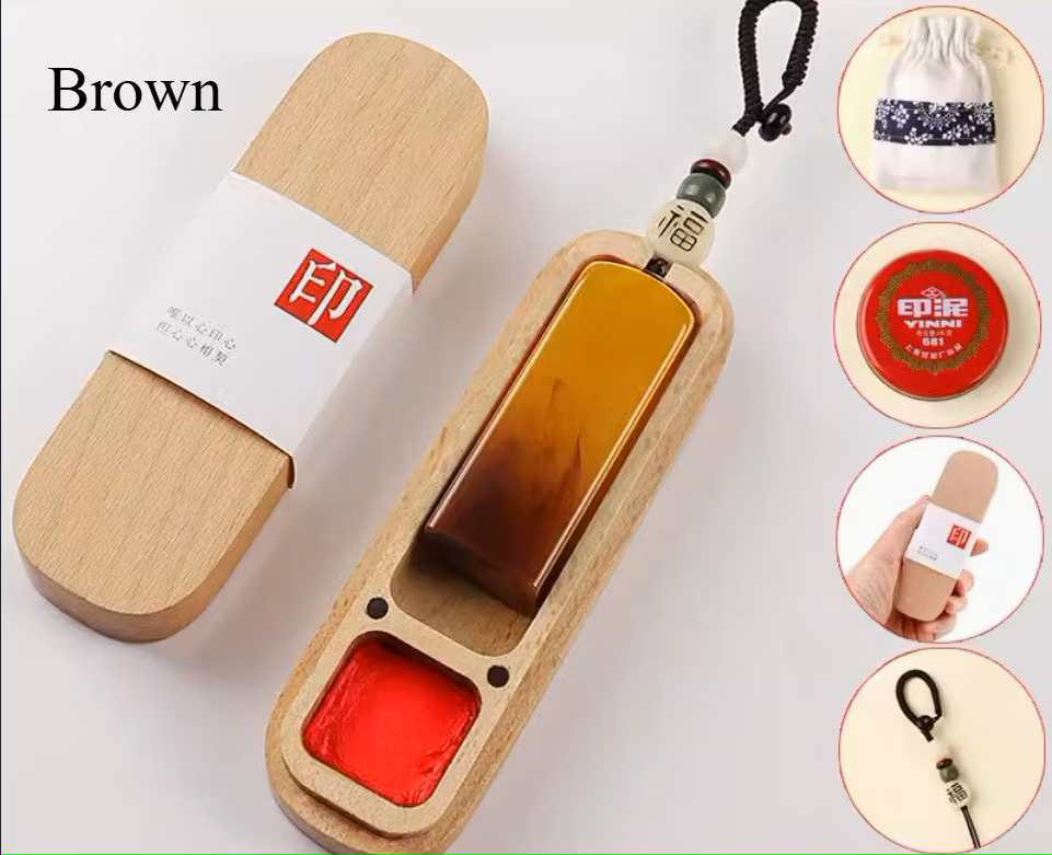 Custom Made Chinese Name Seal Stamp - Engraved with Your Name
